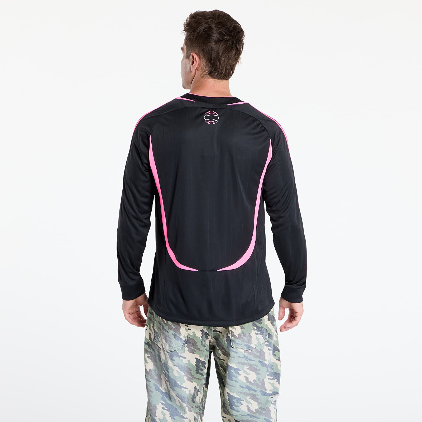 Jerseys adidas Teamgeist Longlseeve Jersey Black/ Lucid Pink