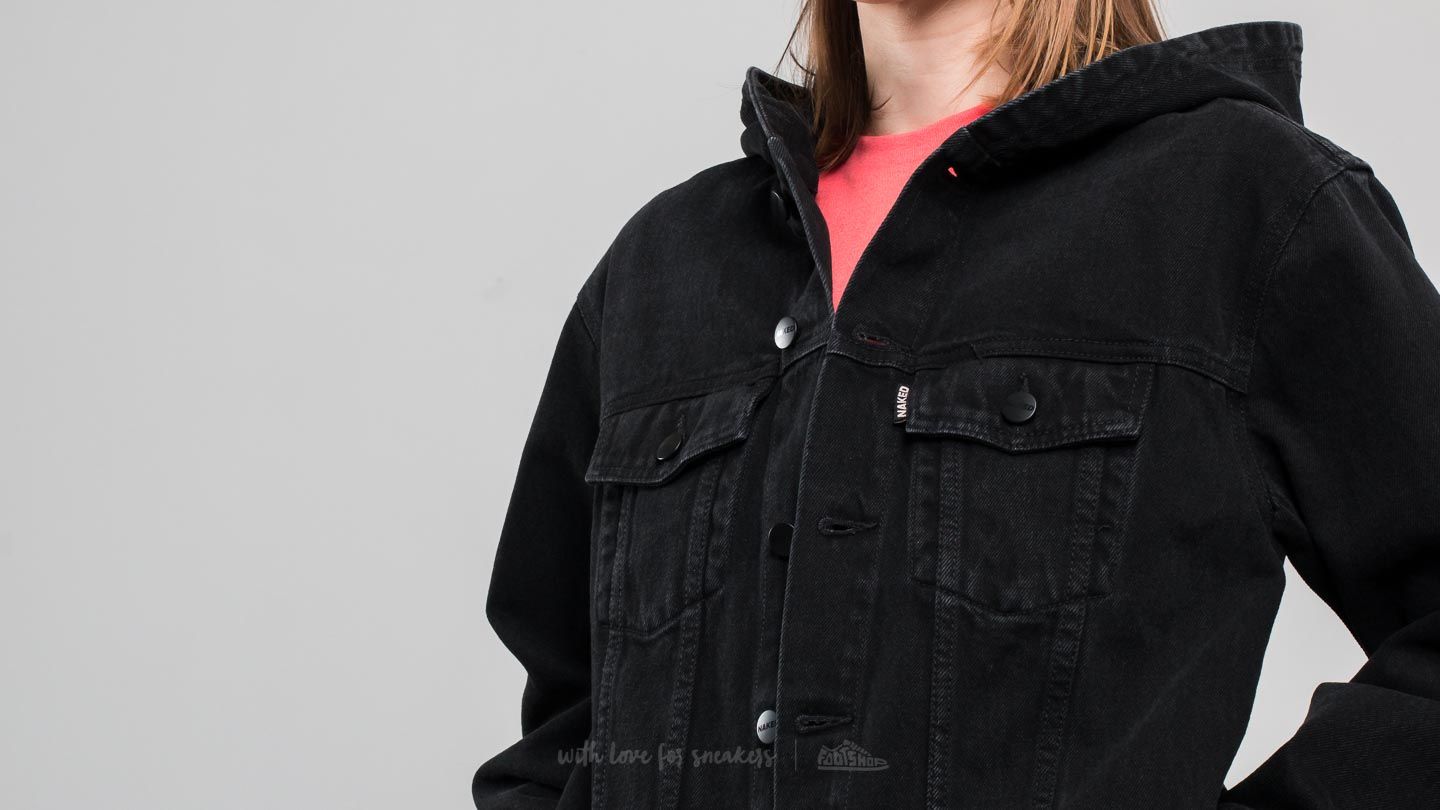 Kurtki adidas x NAKED Denim Jacket Black (CY4788) | Footshop