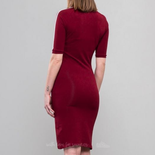Burgundy adidas dress new arrivals