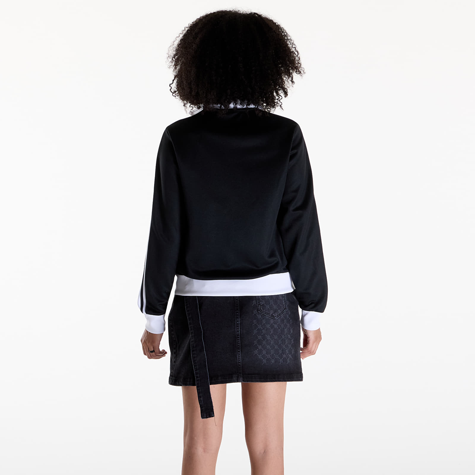Kurtki damskie adidas Beckenbauer Track Top Black/ White