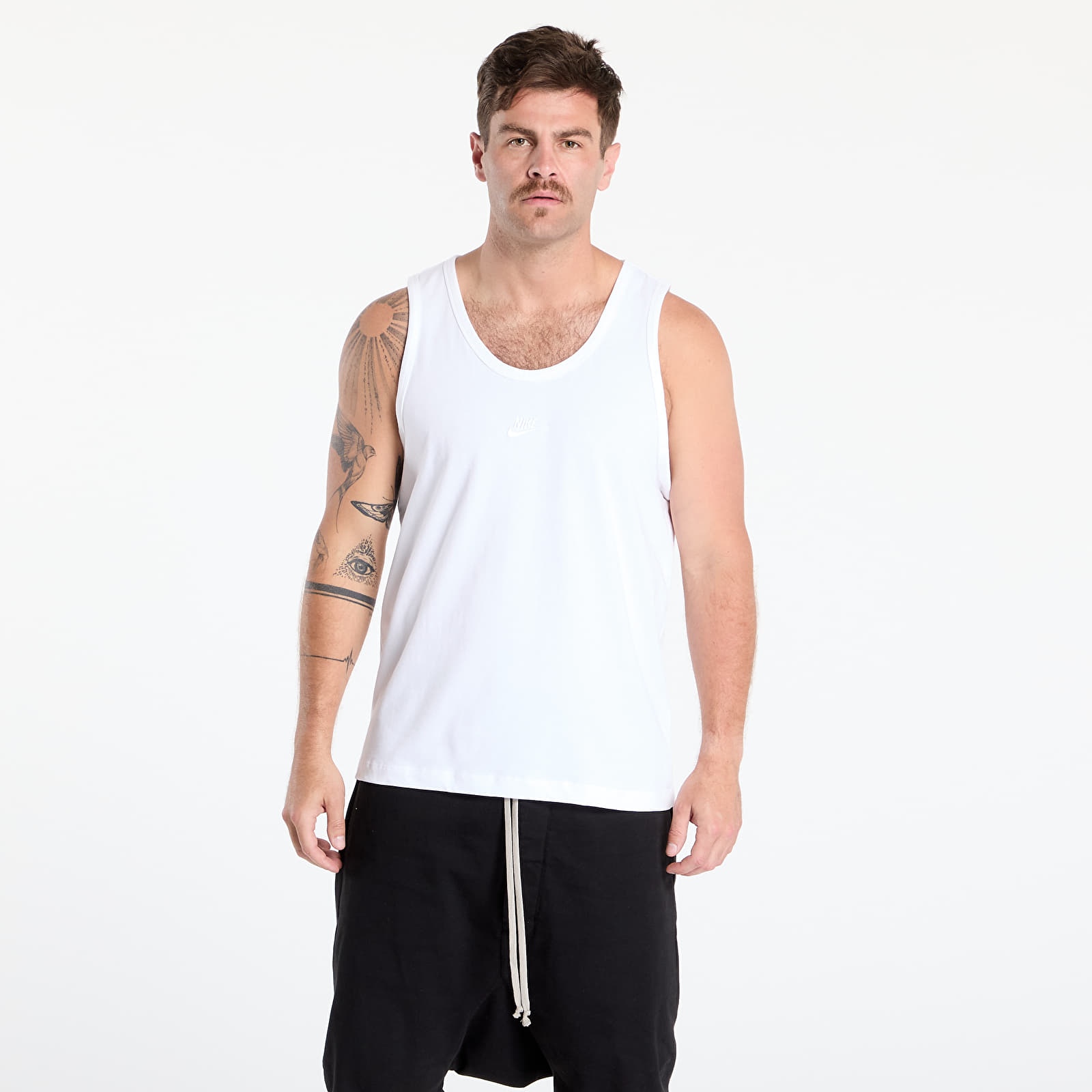 Koszulki na ramiączkach Nike Sportswear Premium Essentials Men's Tank White