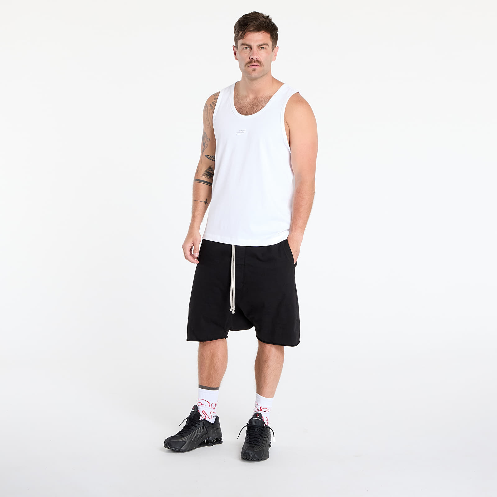 Koszulki na ramiączkach Nike Sportswear Premium Essentials Men's Tank White