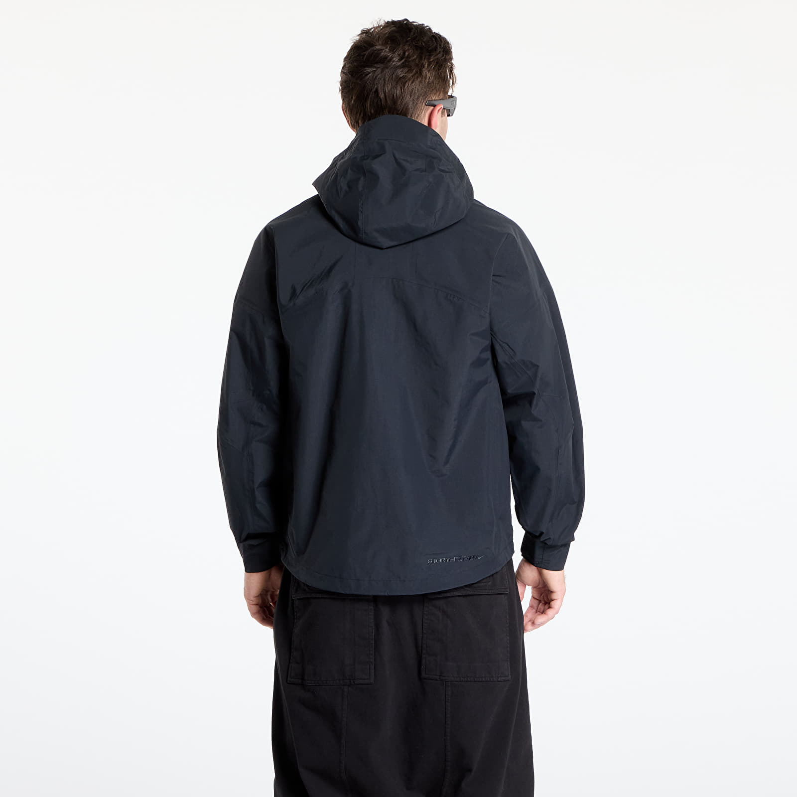 Kurtki Nike ACG "Morpho" Men's Storm-FIT ADV Rain Jacket Black/ Black/ Summit White