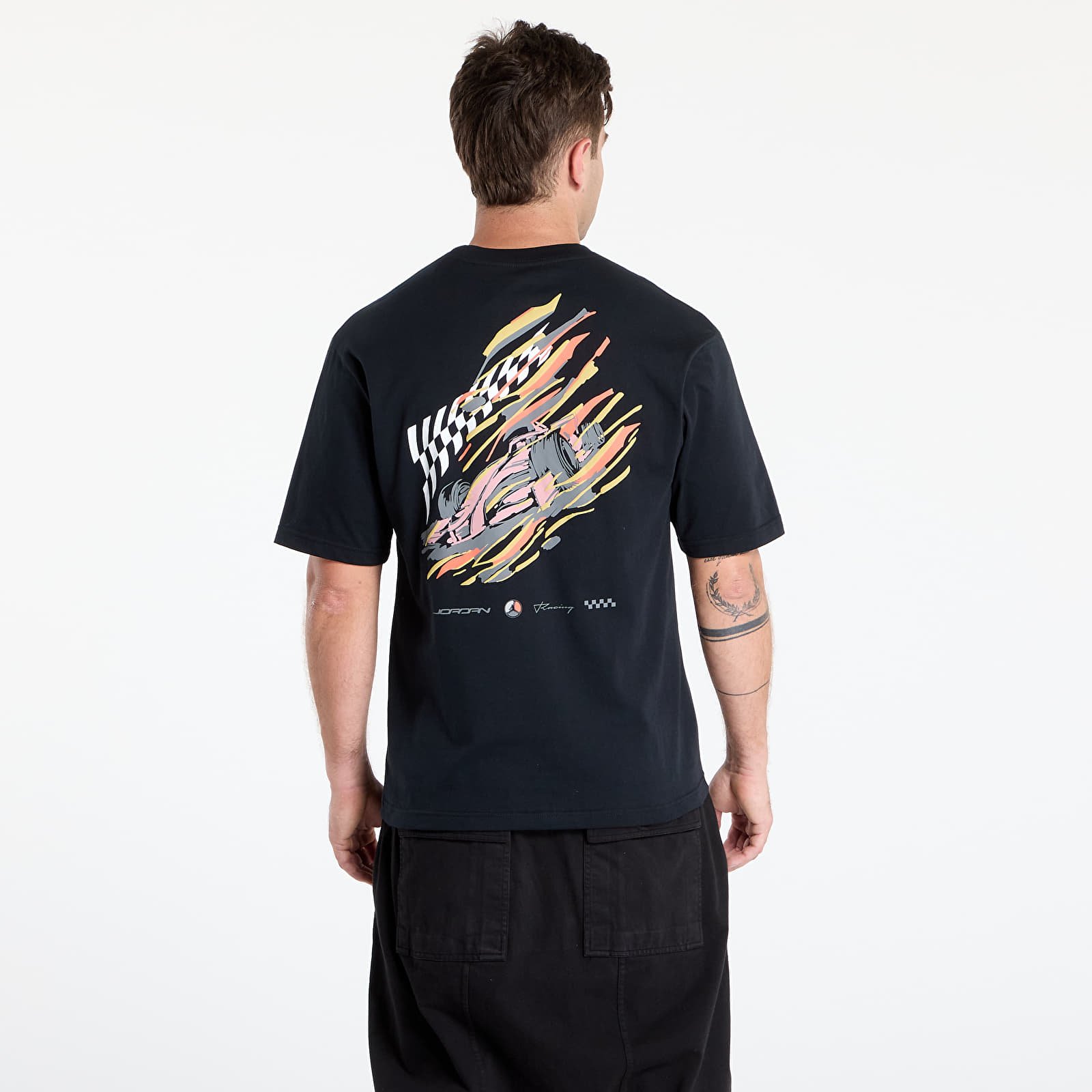 T-Shirts Jordan Men's T-Shirt Black/ White