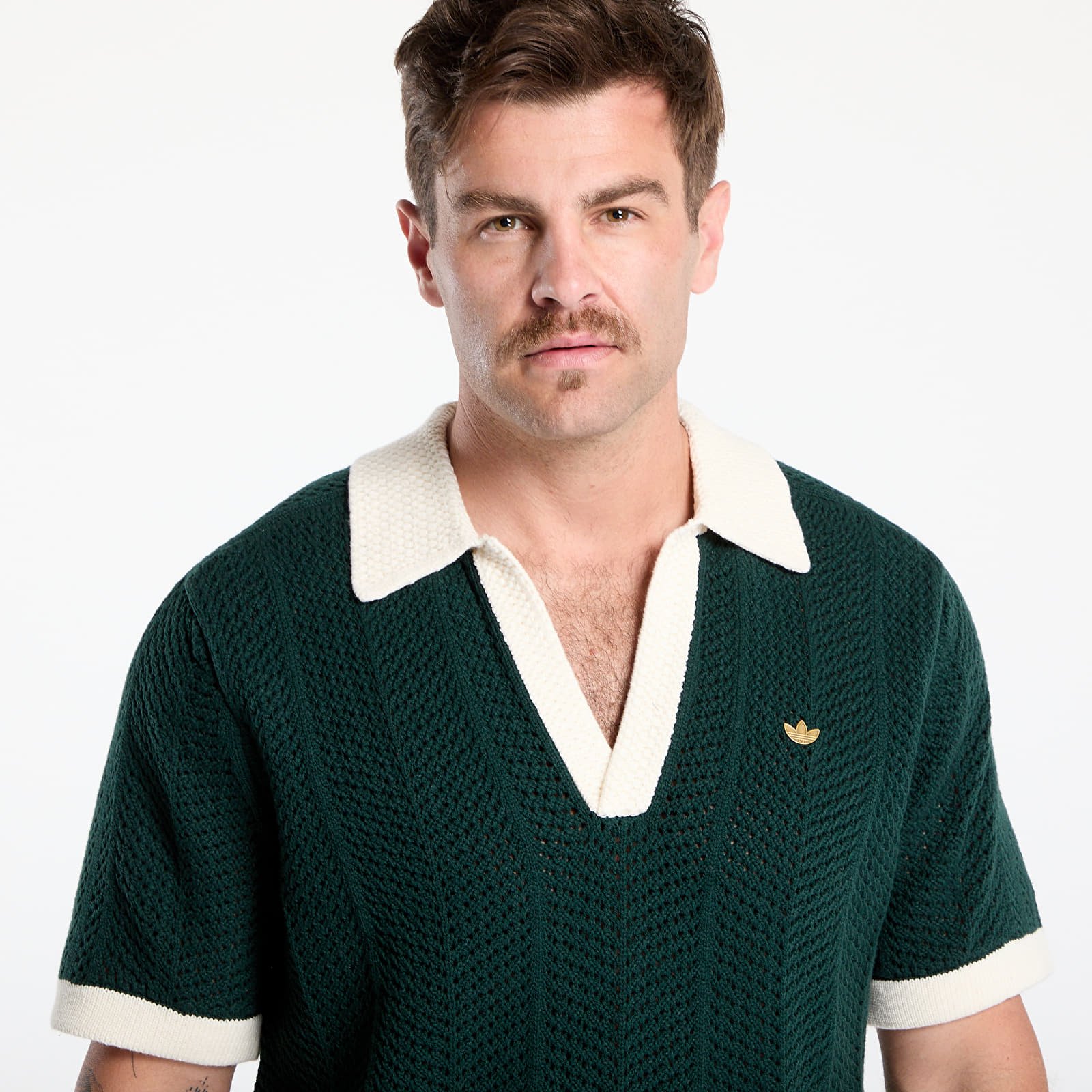 Magliette adidas x Clot by Edison Chen Pique Polo Green Night