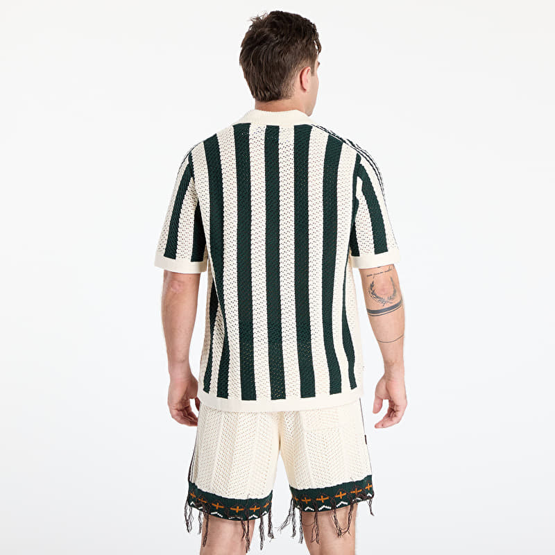 adidas x Clot Pique Polo by Edison Chen Green Night/ Cream White