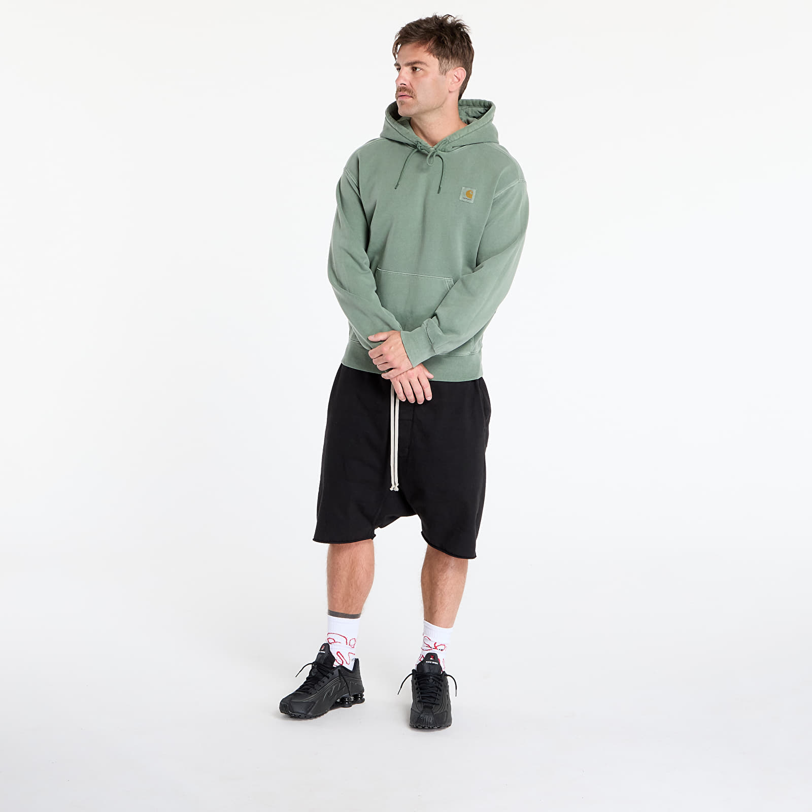 Bluzy Carhartt WIP Hooded Nelson Sweatshirt UNISEX Park