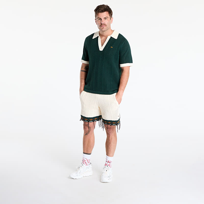 Men's shorts adidas x Clot by Edison Chen Crochet Shorts Cream