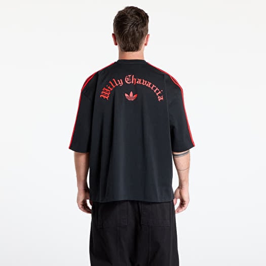 【adidas】x WILLY CHAVARRIA シグネチャーTシャツ T-shirts adidas x Willy Chavarria Signature T-Shirt Black
