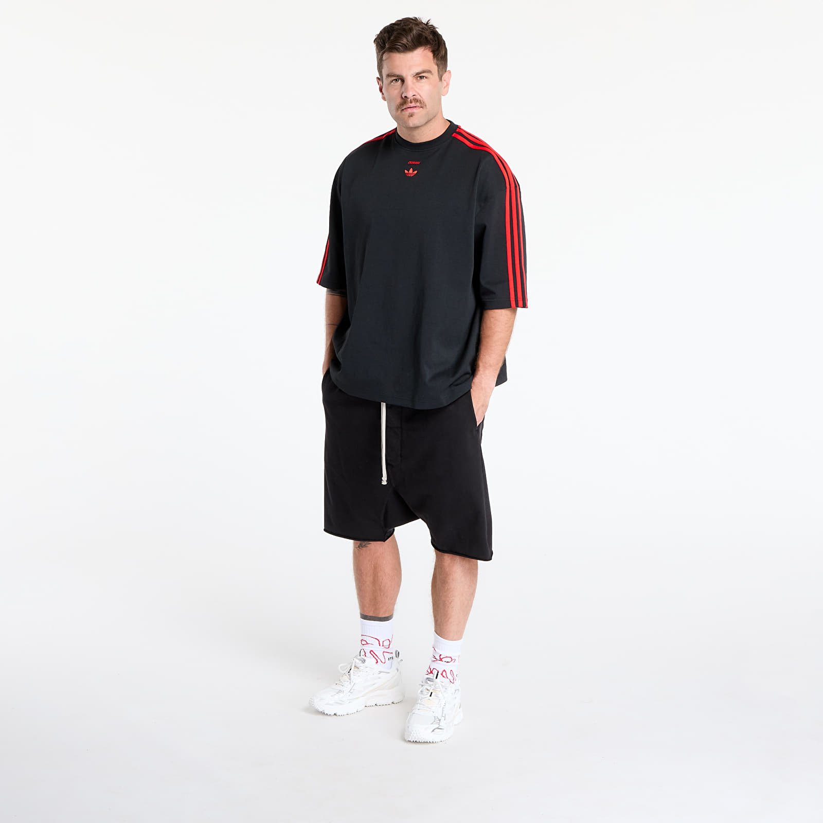 T-shirts adidas x Willy Chavarria Signature T-Shirt Black