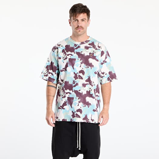 T-shirt A BATHING APE Map Camo Ape Head One Point Tee UNISEX Multicolor