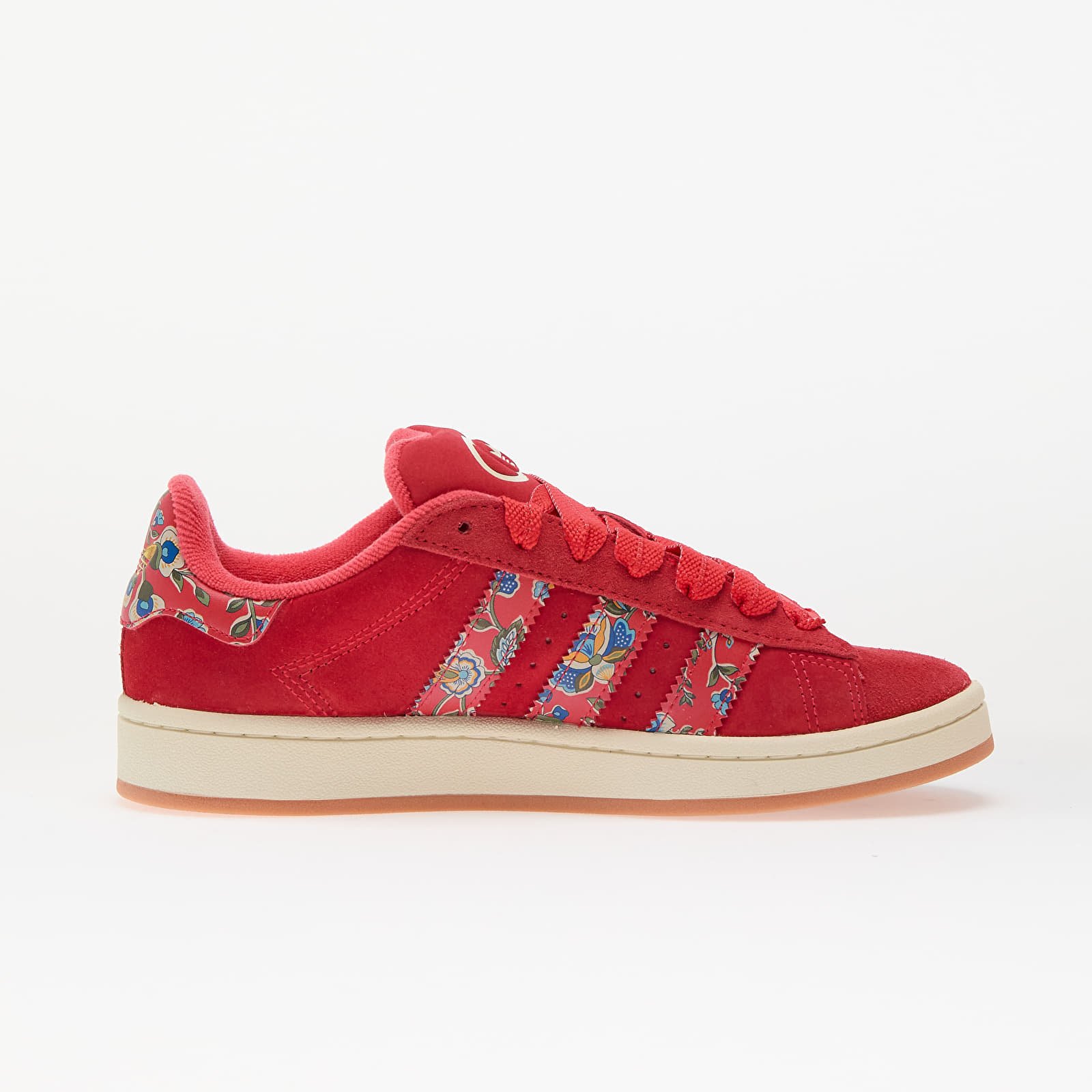 Zapatillas mujer adidas Campus 00s W x Librety London Selure/ Crew White/ Gold Metallic