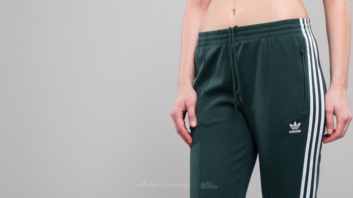 Adidas mineral green track pants hotsell