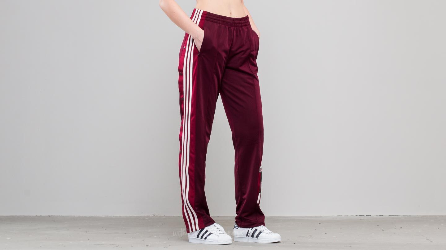 Pants and jeans adidas Adibreak Pant Maroon Footshop