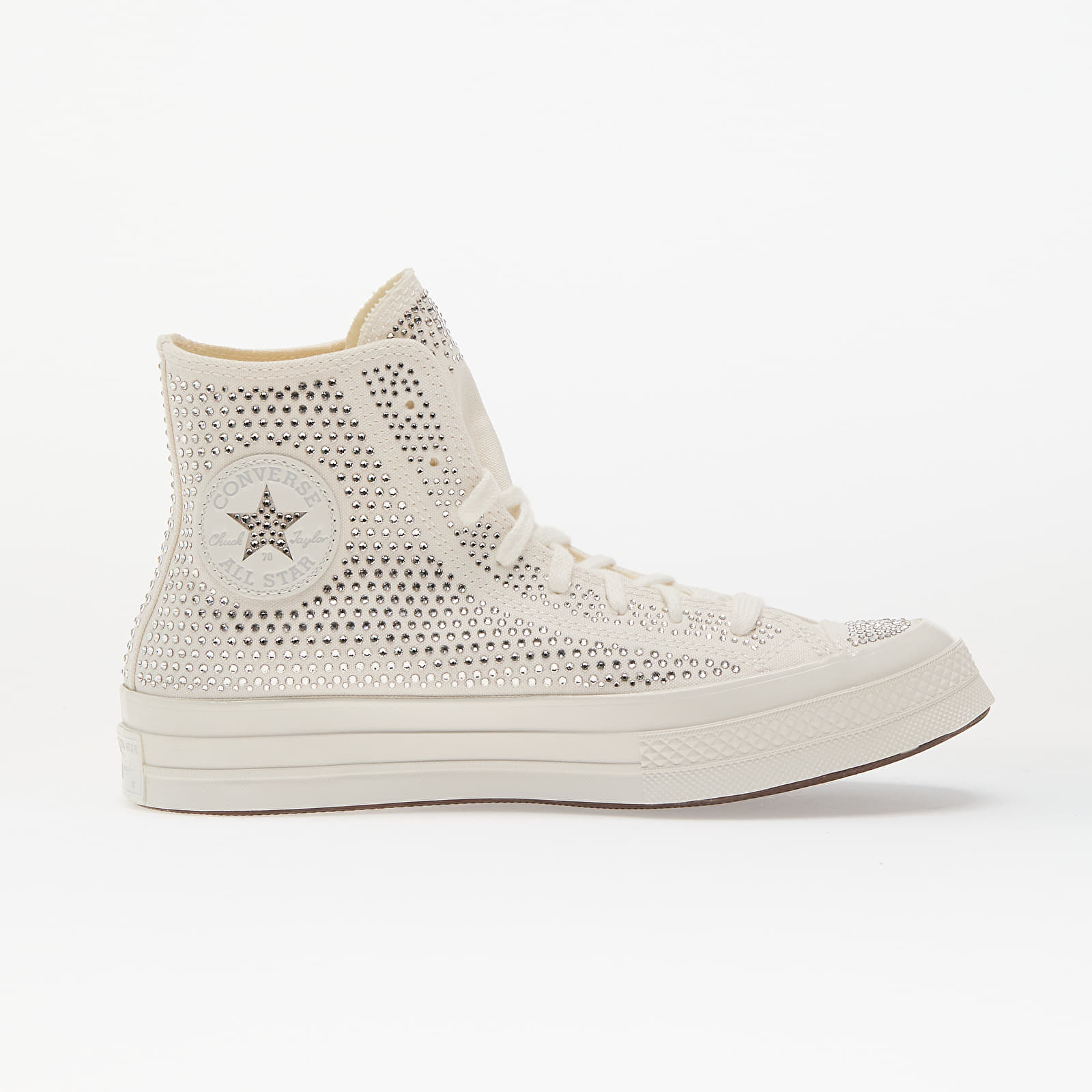 Zapatillas Hombre Converse x Swarovski Chuck 70 Vintage White/ Barely Grey