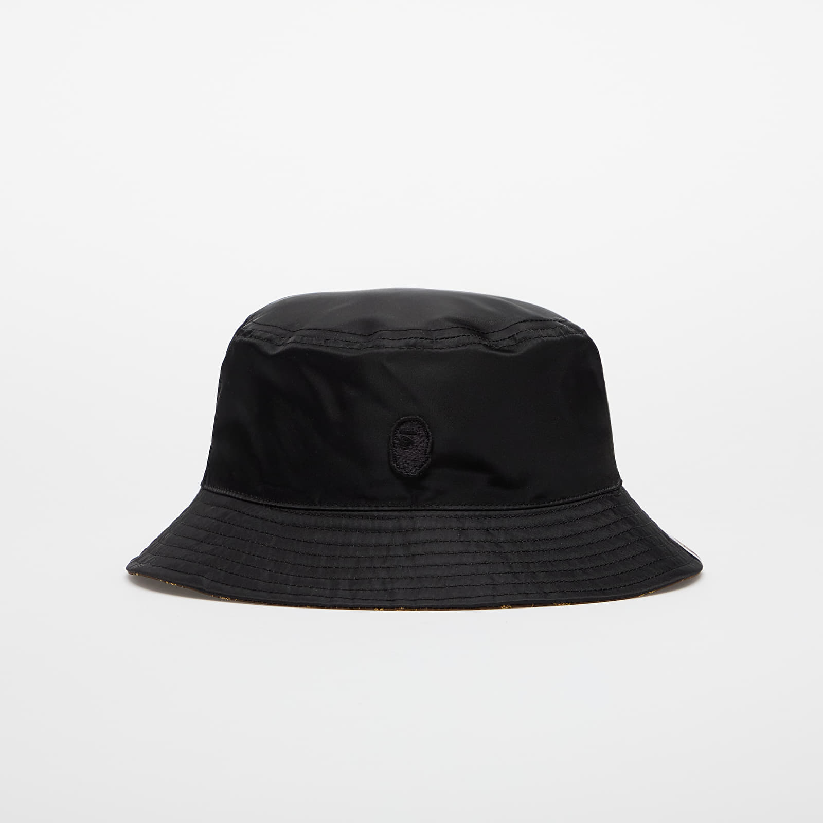 Gorro bucket A BATHING APE College Monogram Reversible Buckle Hat Black