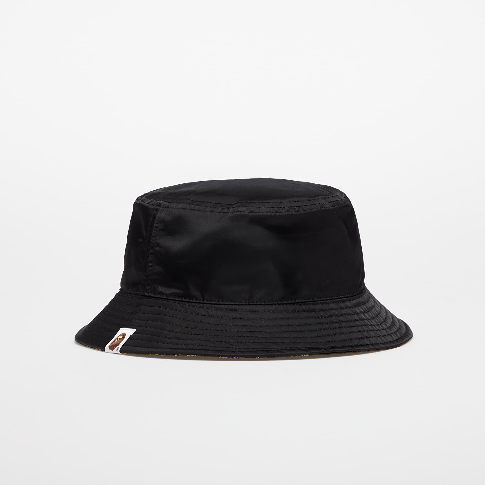 Gorro bucket A BATHING APE College Monogram Reversible Buckle Hat Black