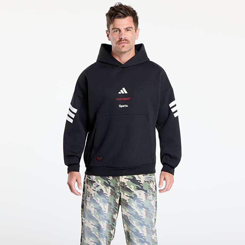 Mikina adidas x Footshop x Sparta Hoodie UNISEX Black