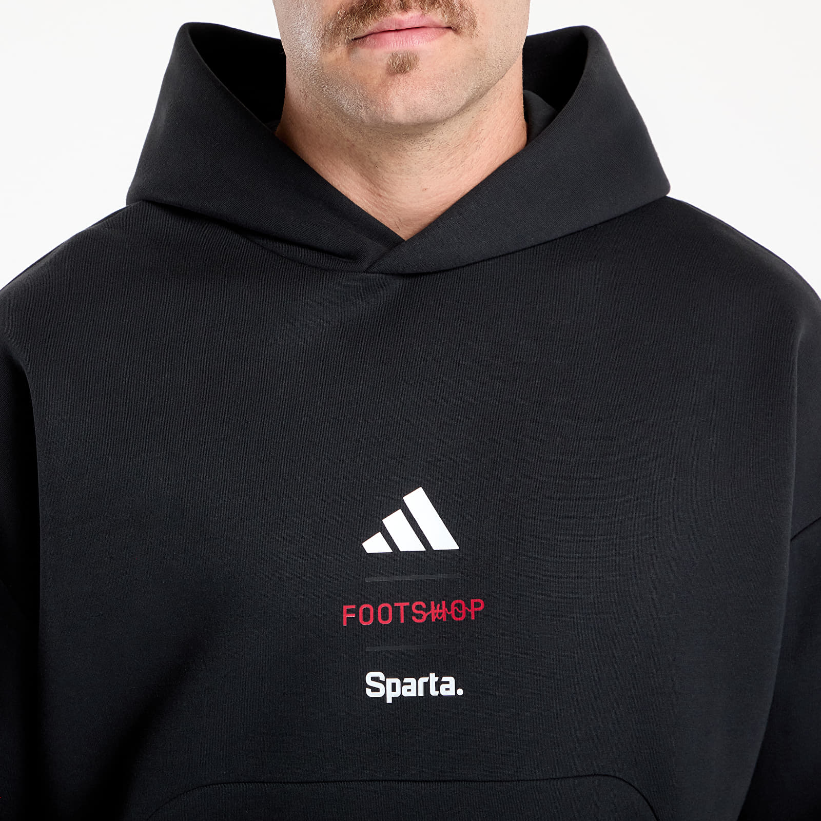 Hoodies and sweatshirts  adidas x Footshop x Sparta Hoodie UNISEX Black