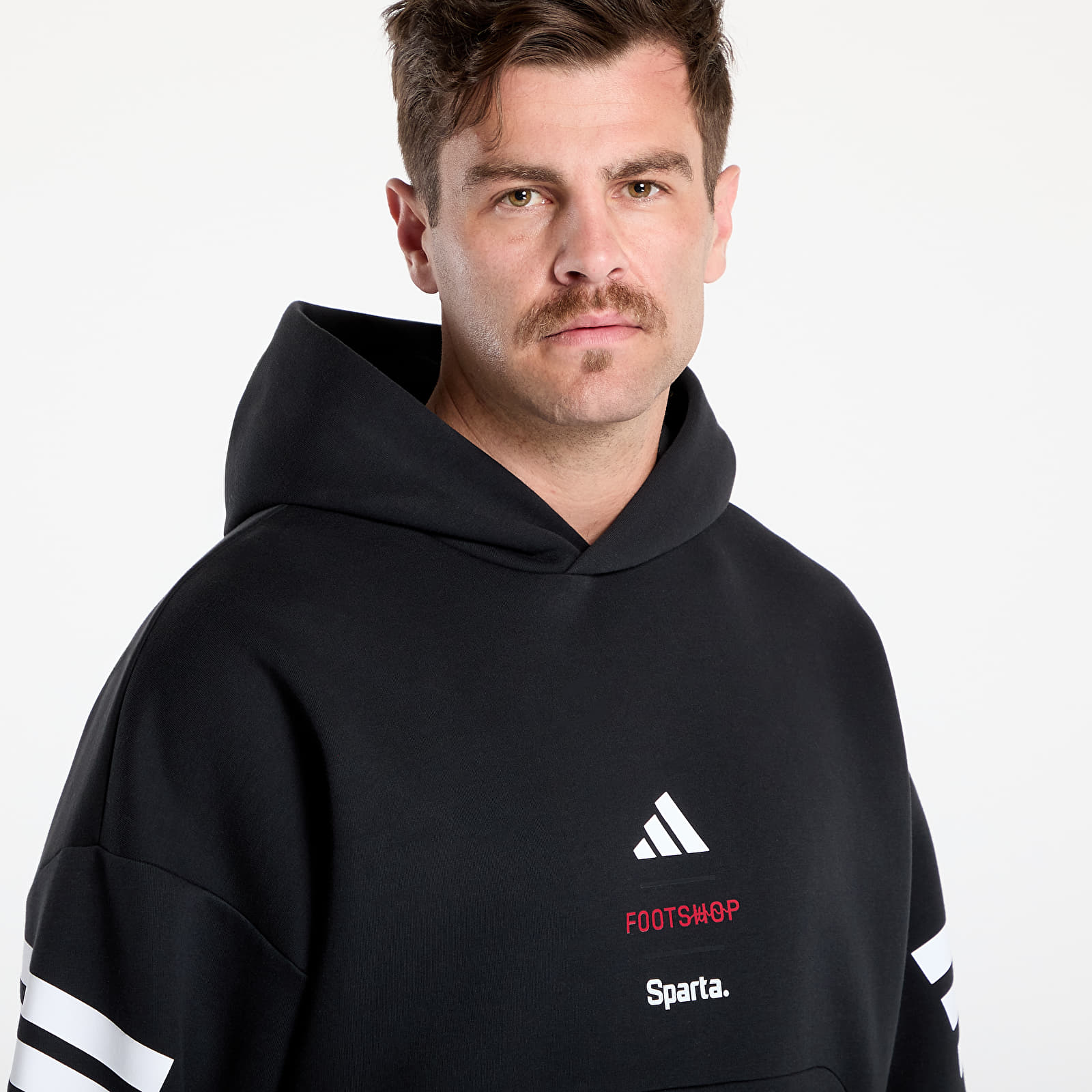 Hoodies and sweatshirts  adidas x Footshop x Sparta Hoodie UNISEX Black