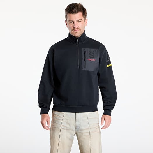 adidas x Footshop x Sparta 1/4 Zip UNISEX Black