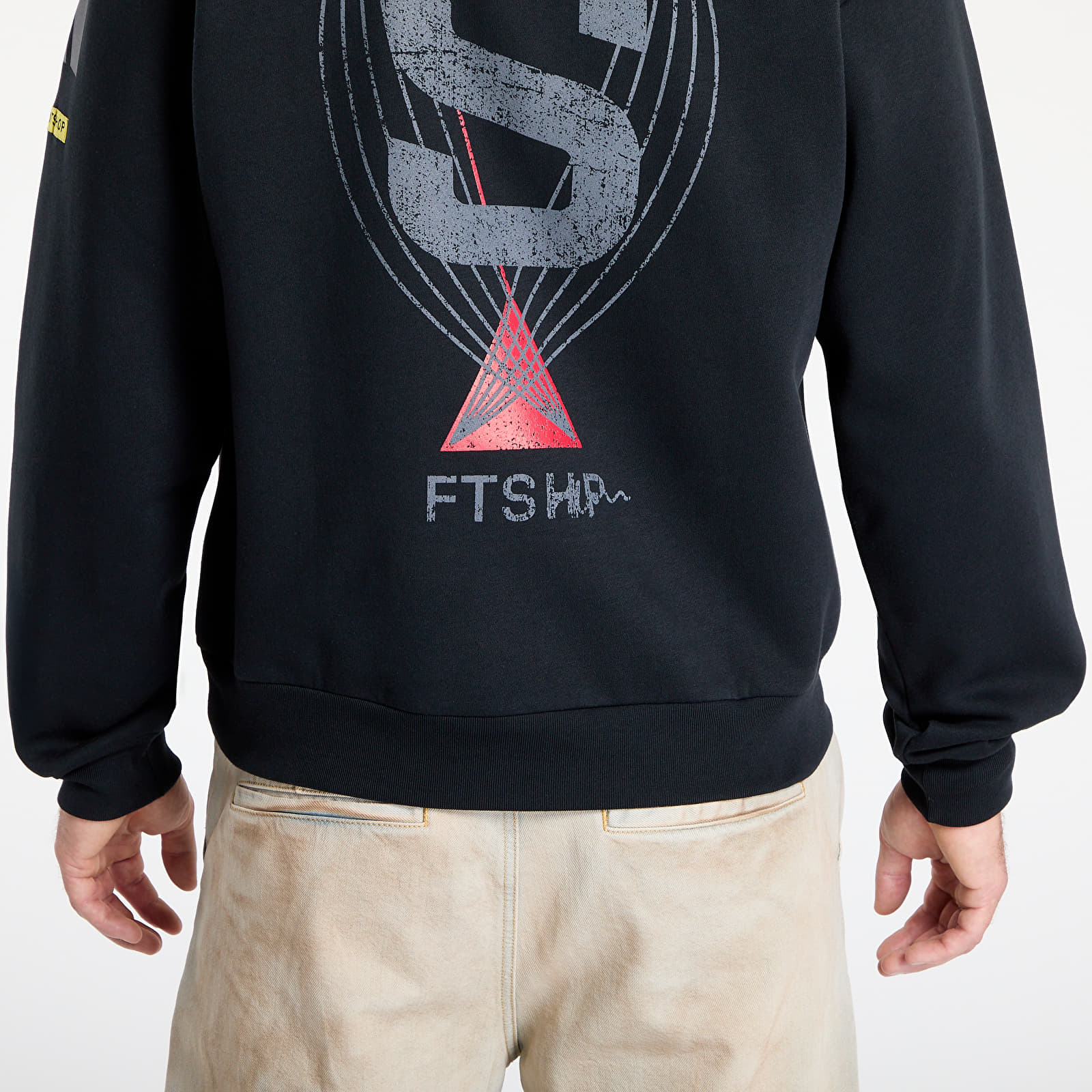 Hoodies and sweatshirts  adidas x Footshop x Sparta 1/4 Zip UNISEX Black