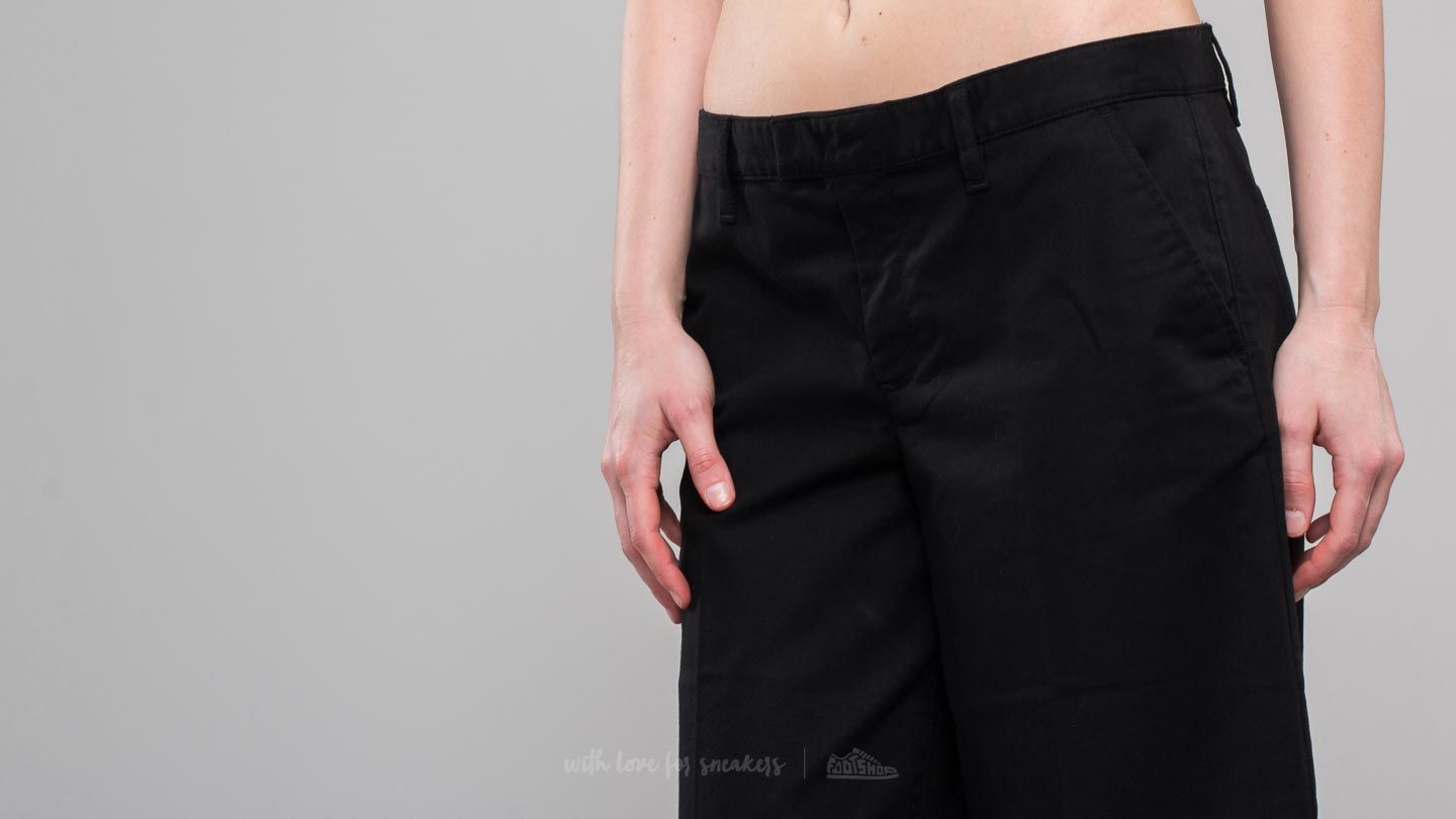 Pants and jeans Vans Authentic Wide Leg Trousers Black Footshop