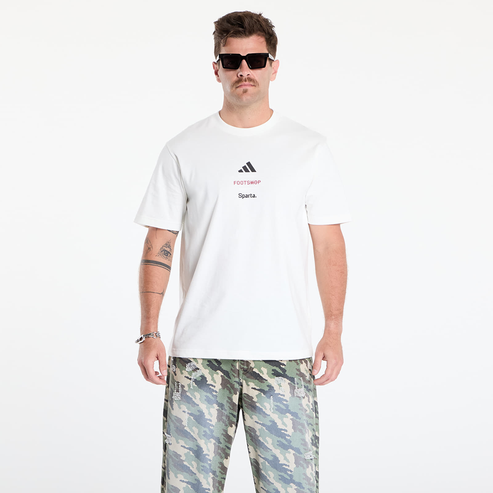 T-shirts adidas x Footshop x Sparta T-Shirt Logotype UNISEX White