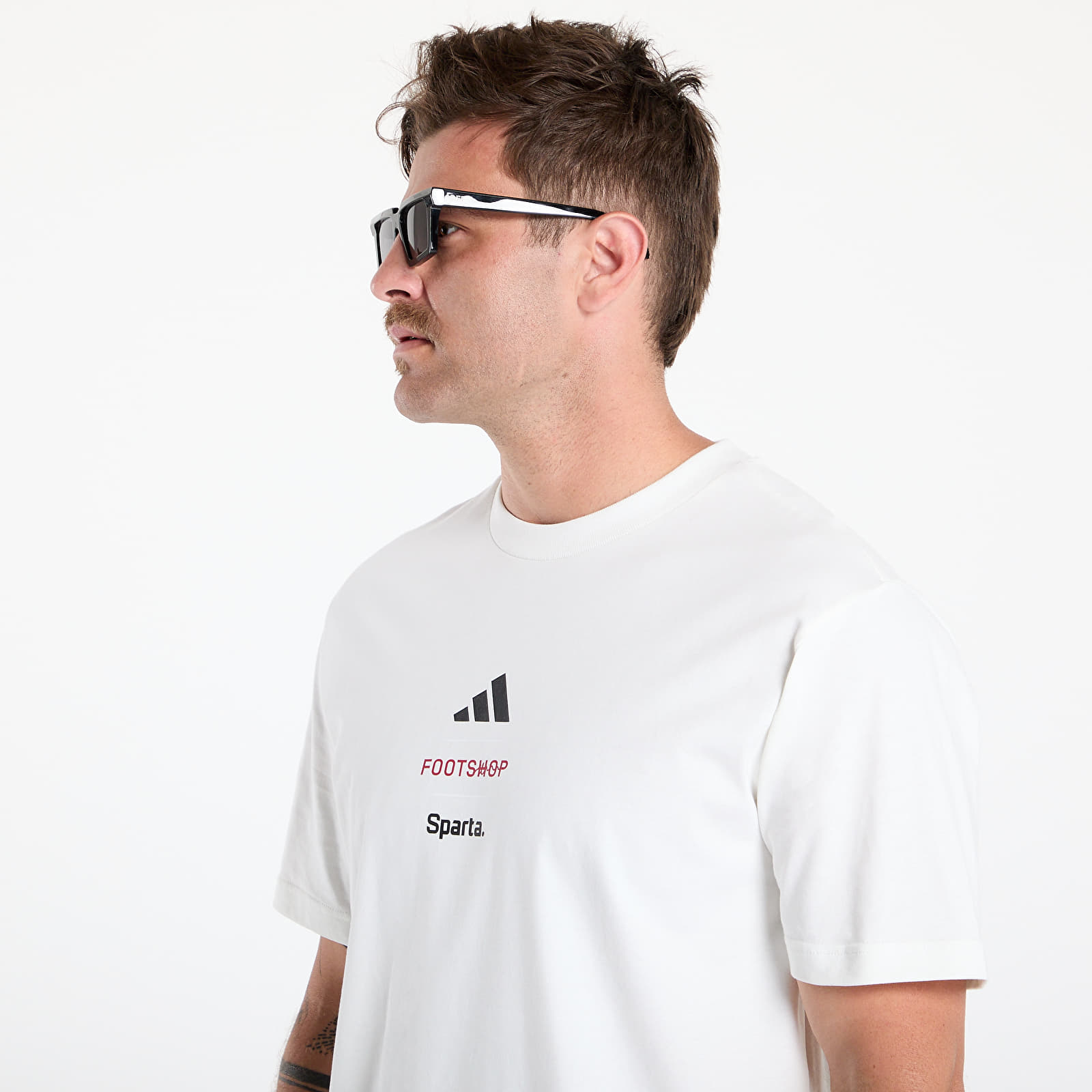 T-shirts adidas x Footshop x Sparta T-Shirt Logotype UNISEX White