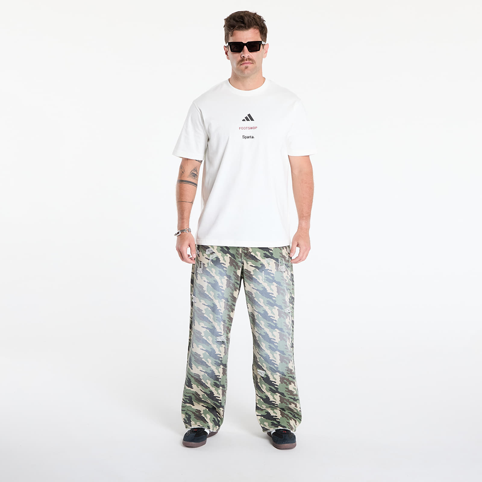 T-shirts adidas x Footshop x Sparta T-Shirt Logotype UNISEX White
