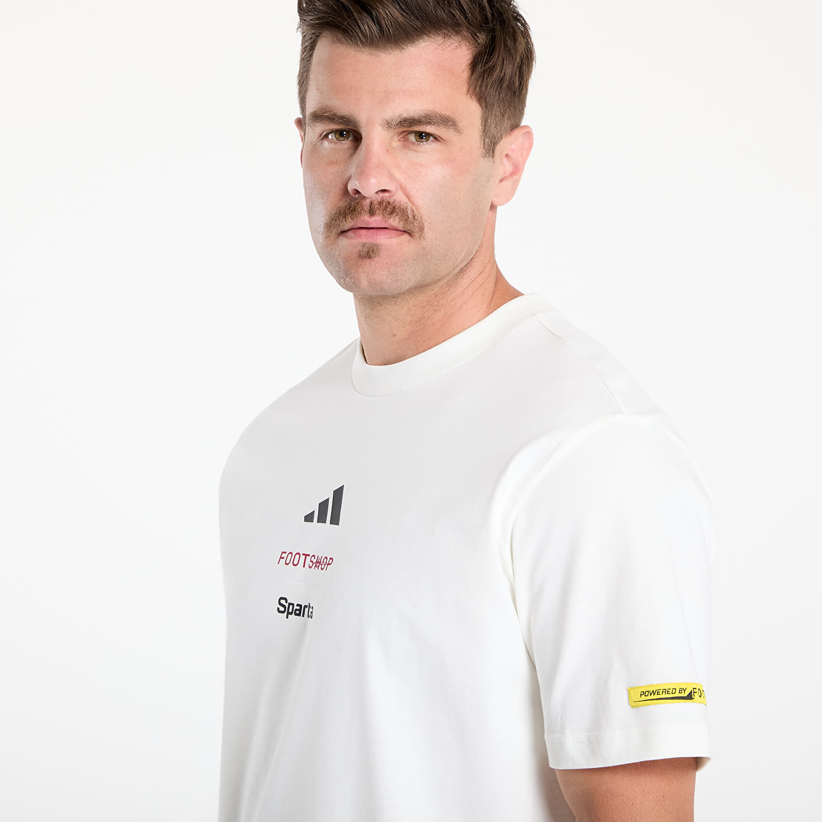 T-shirts adidas x Footshop x Sparta T-Shirt Crest UNISEX White