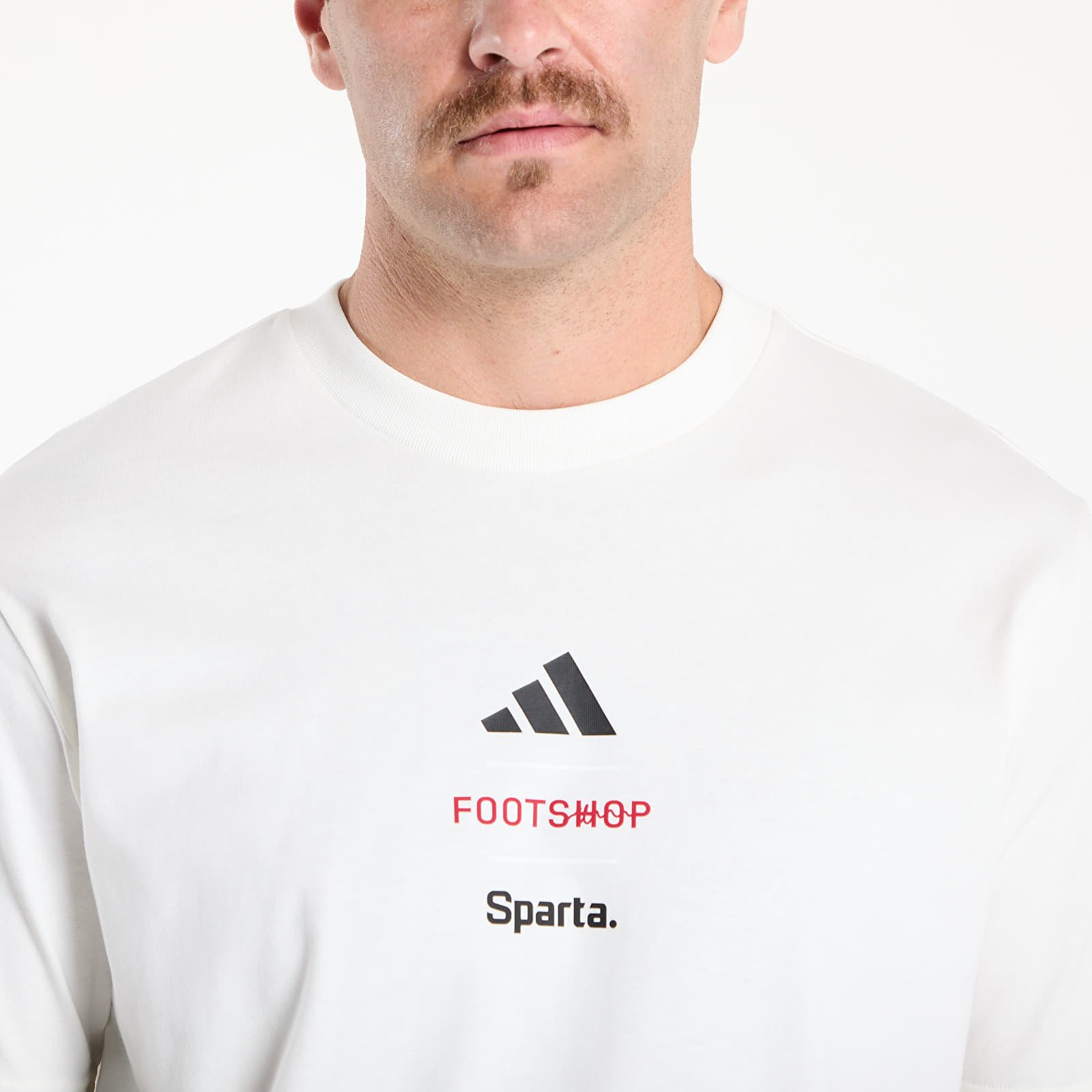 T-shirts adidas x Footshop x Sparta T-Shirt Crest UNISEX White