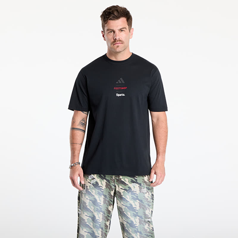 adidas x Footshop x Sparta T-Shirt Logotype UNISEX Black