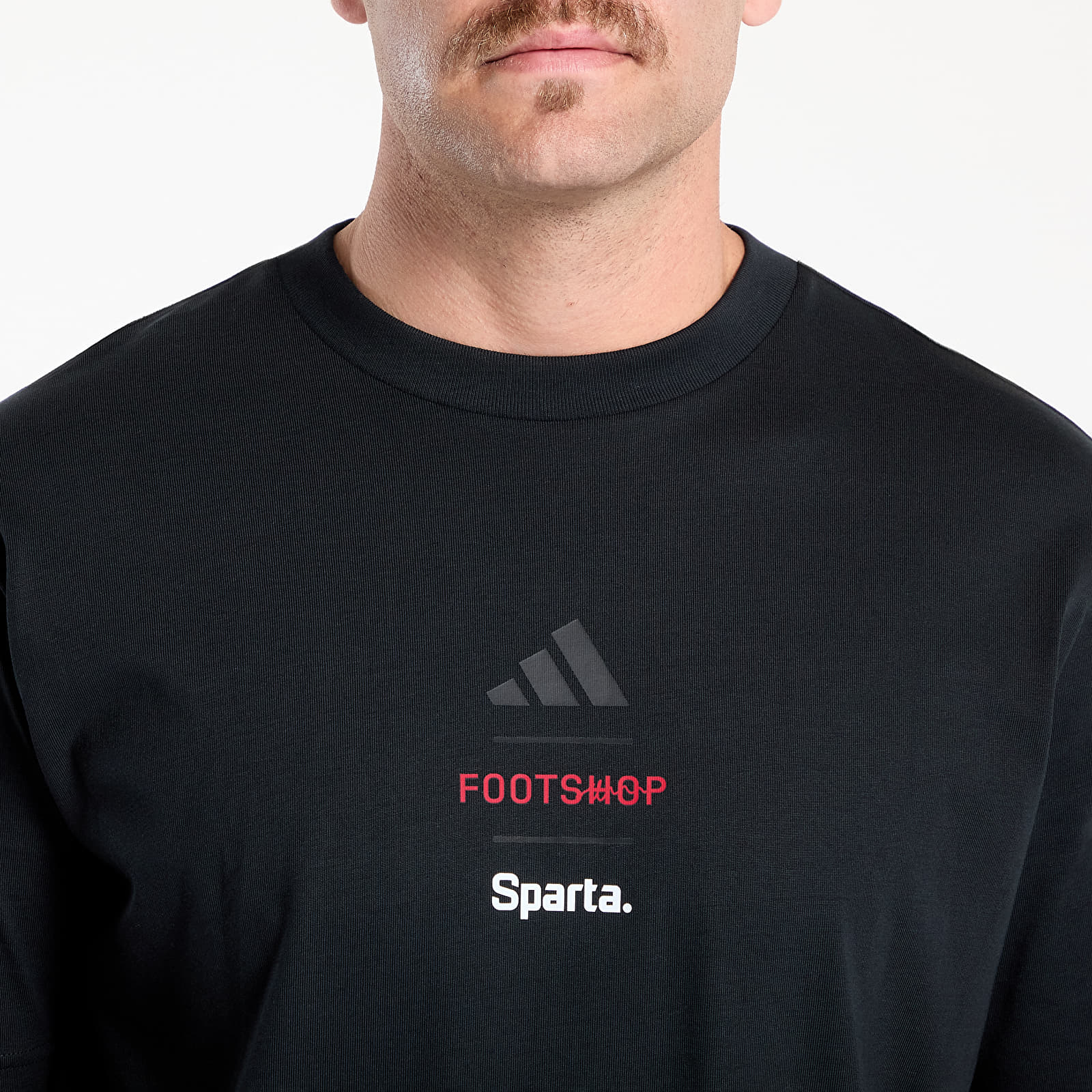T-shirts adidas x Footshop x Sparta T-Shirt Crest UNISEX Black