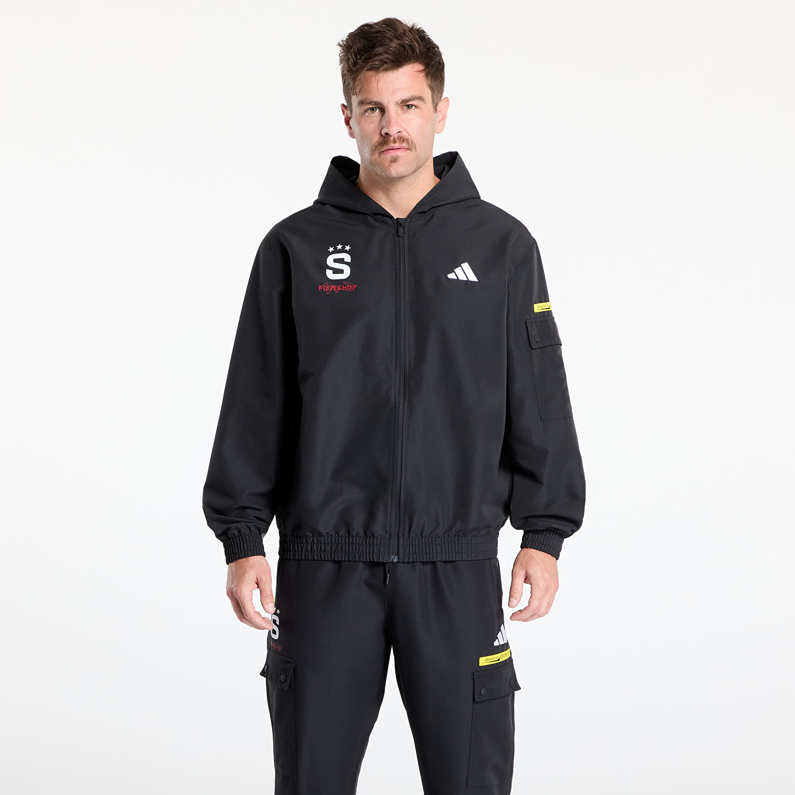 Chaquetas adidas x Footshop x Sparta Windbreaker UNISEX Black