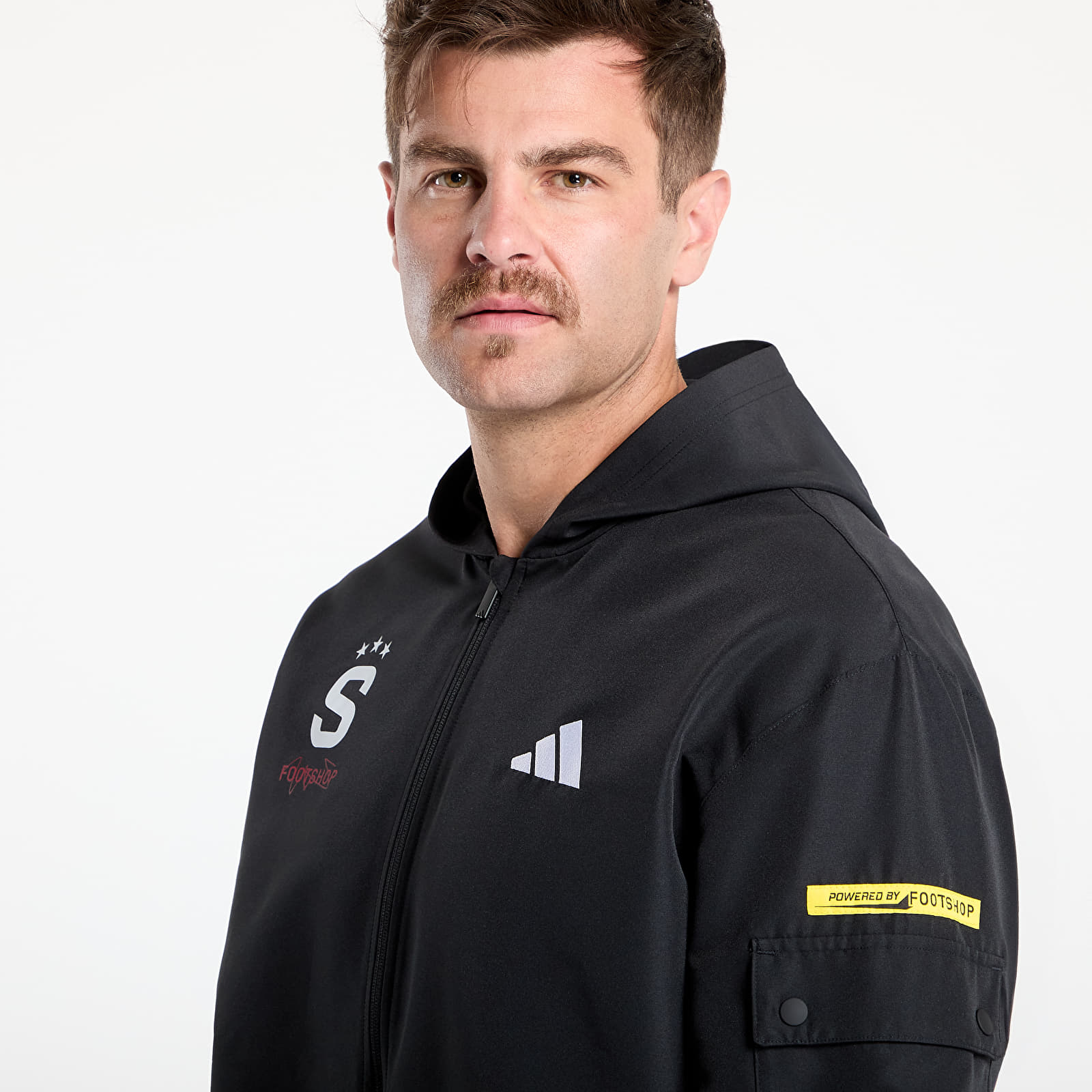 Chaquetas adidas x Footshop x Sparta Windbreaker UNISEX Black