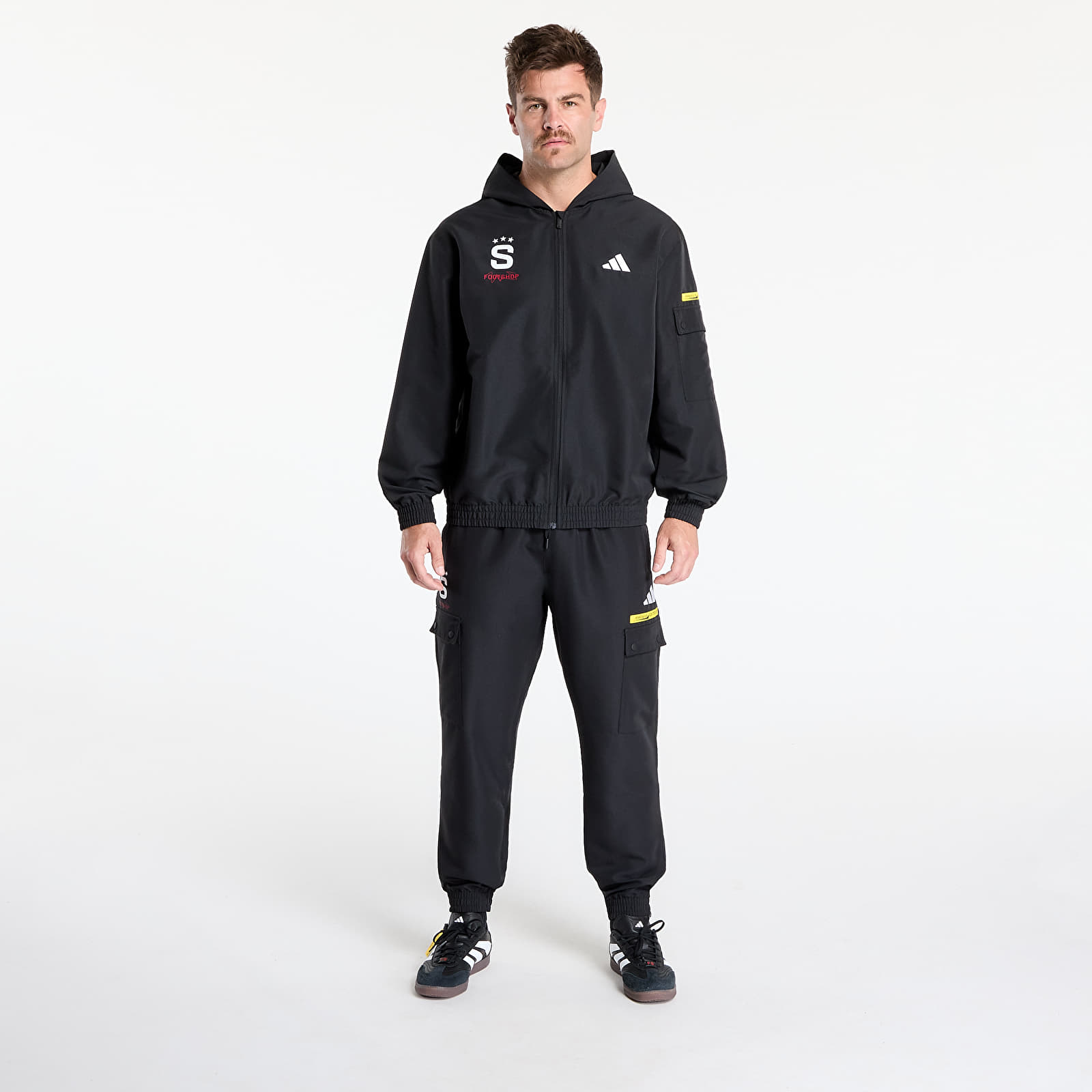 Chaquetas adidas x Footshop x Sparta Windbreaker UNISEX Black