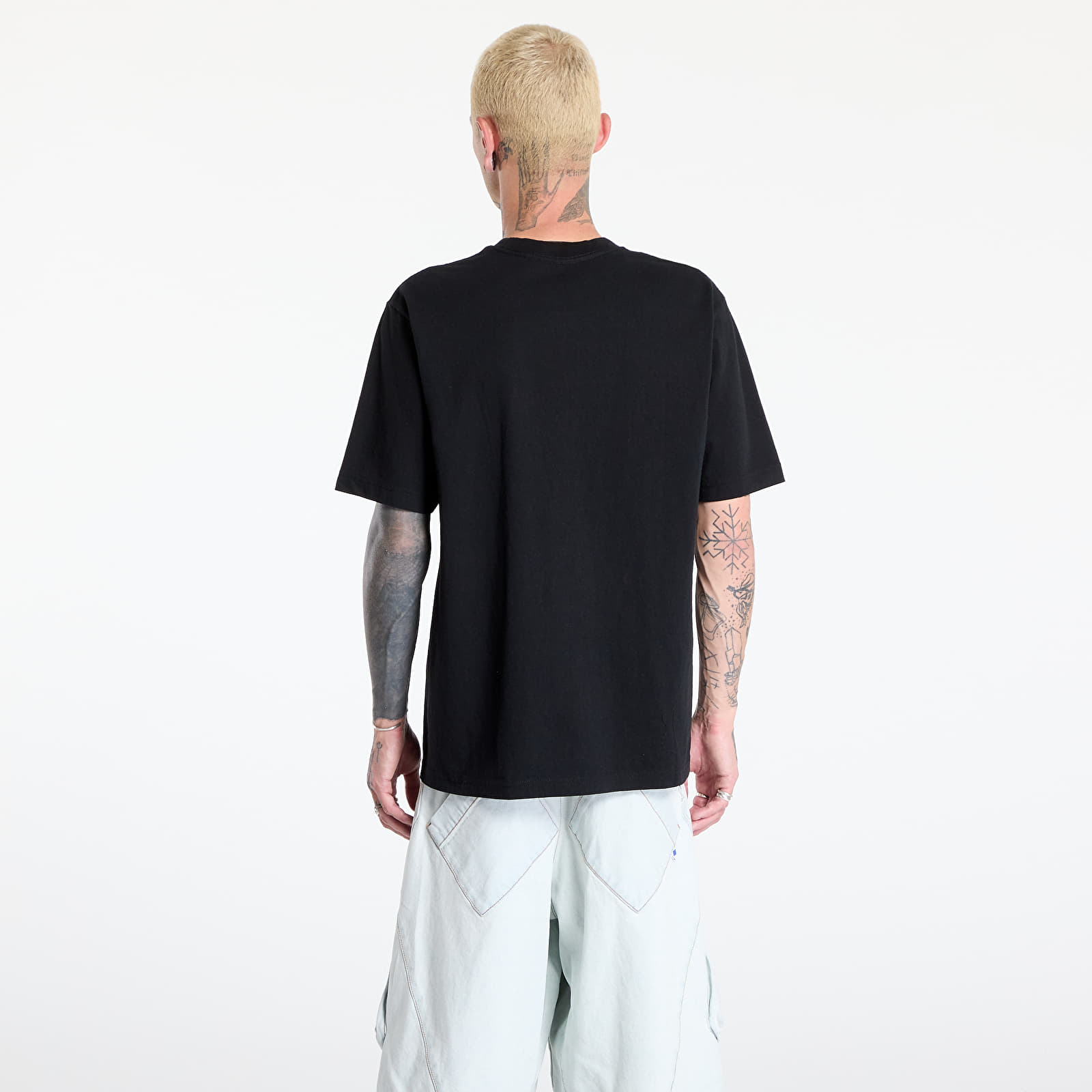 T-shirts RIPNDIP Middle Finger Cat Pocket Tee Black