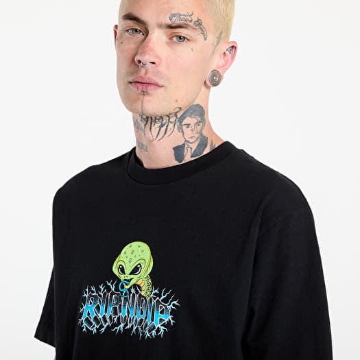 T-shirts RIPNDIP Skull And Bones Tee Black | Footshop
