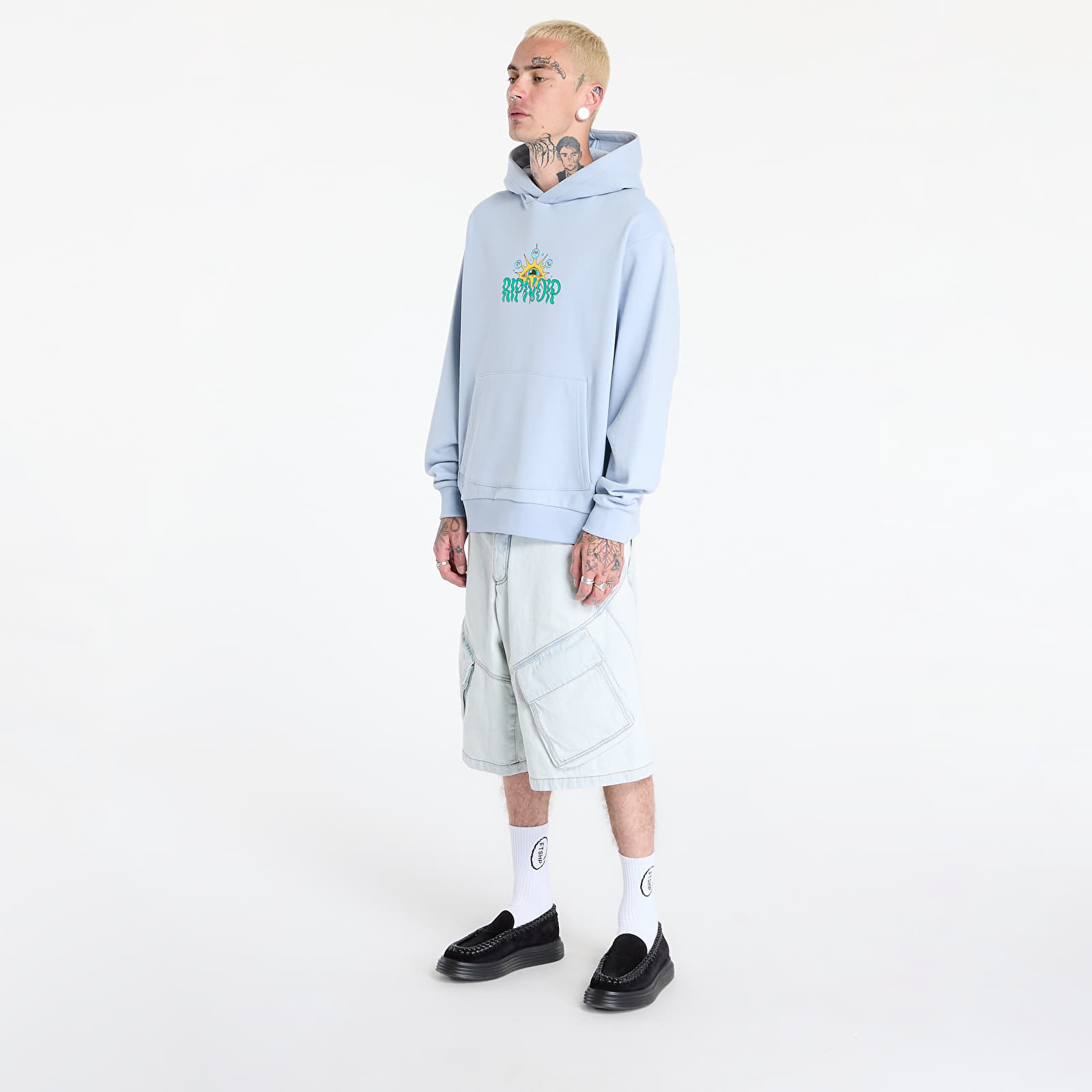 Hoodies and sweatshirts  RIPNDIP Mind Games Hoodie Powder Blue