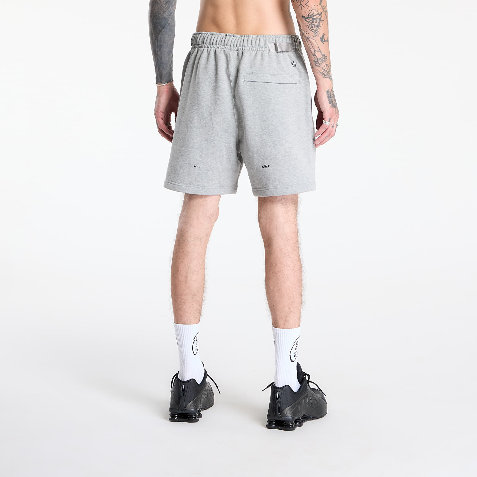 Pantalones cortos Nike x NOCTA Cardinal Fleece Shorts Dk Grey Heather/ Matte Silver/ Black