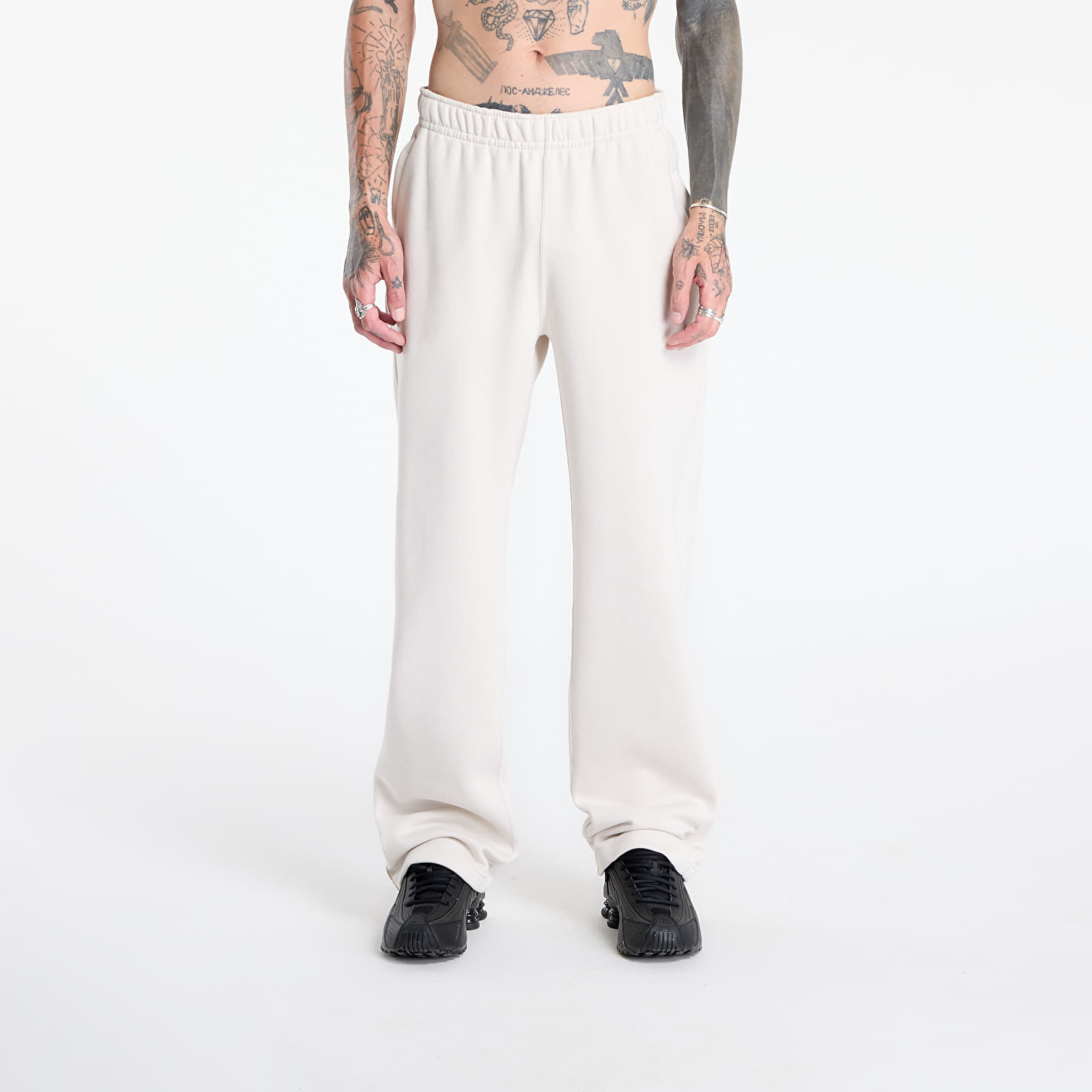Jogger Pants Nike x NOCTA Fleece CS Open-Hem Sweatpants Lt Orewood Brn/ Lt Orewood Brn/ Team Red
