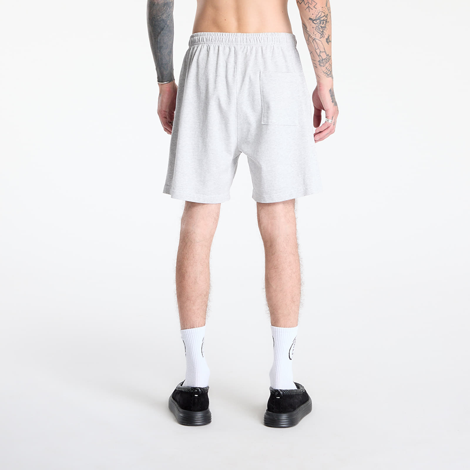 Pantalones cortos Sporty & Rich Varsity Crest Gym Short Heather Gray