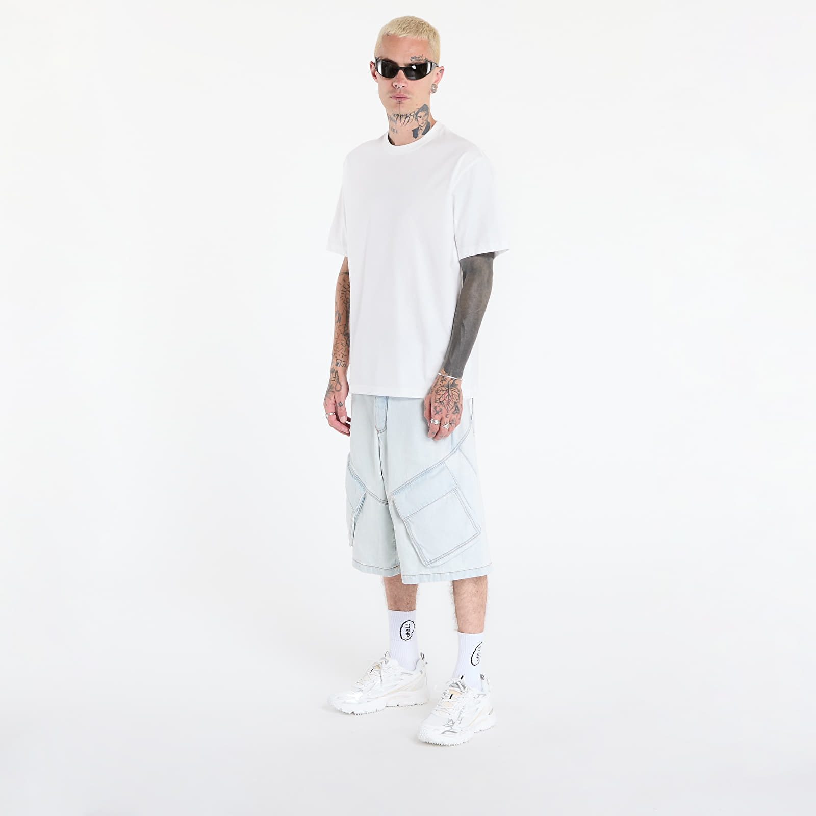 Camisetas Y-3 M Merch Ss Tee Core White
