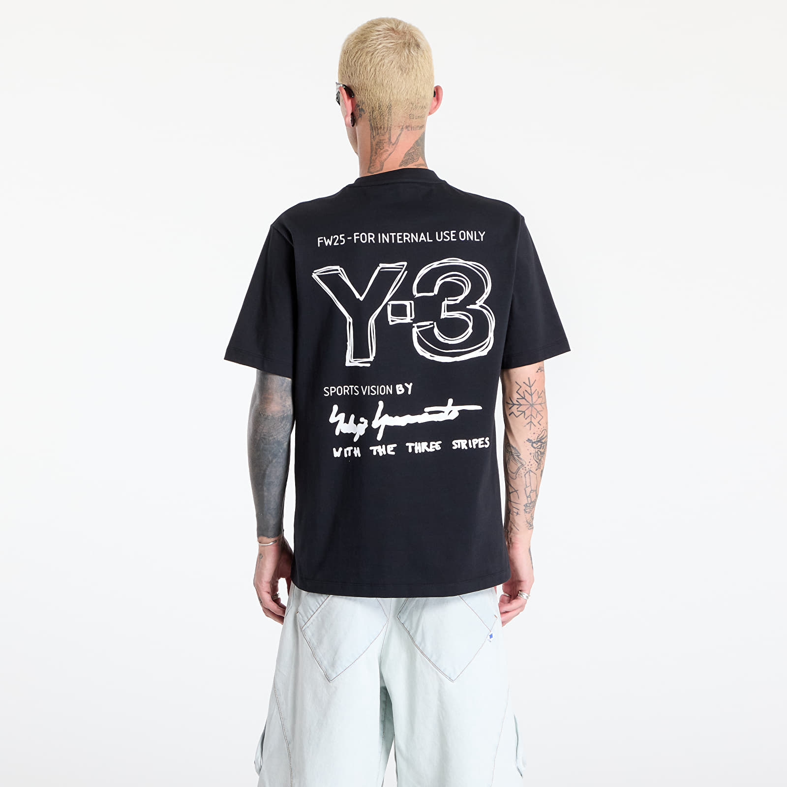 T-shirts Y-3 M Merch Ss Tee Black