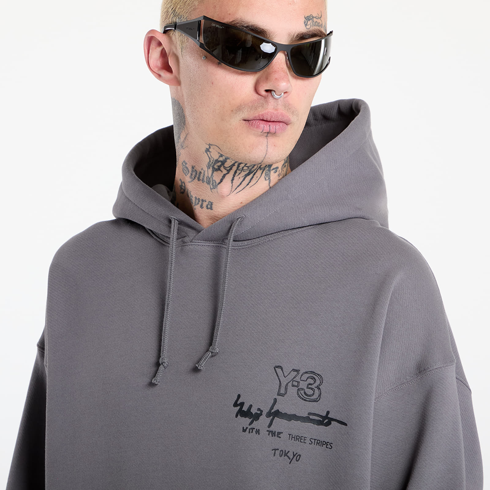 Hoodies and sweatshirts  Y-3 M Merch Hoddie Granite