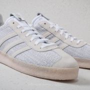 Men s shoes adidas Consortium x Juice Gazelle Primeknit Ftw White Core Black Ftw White Footshop