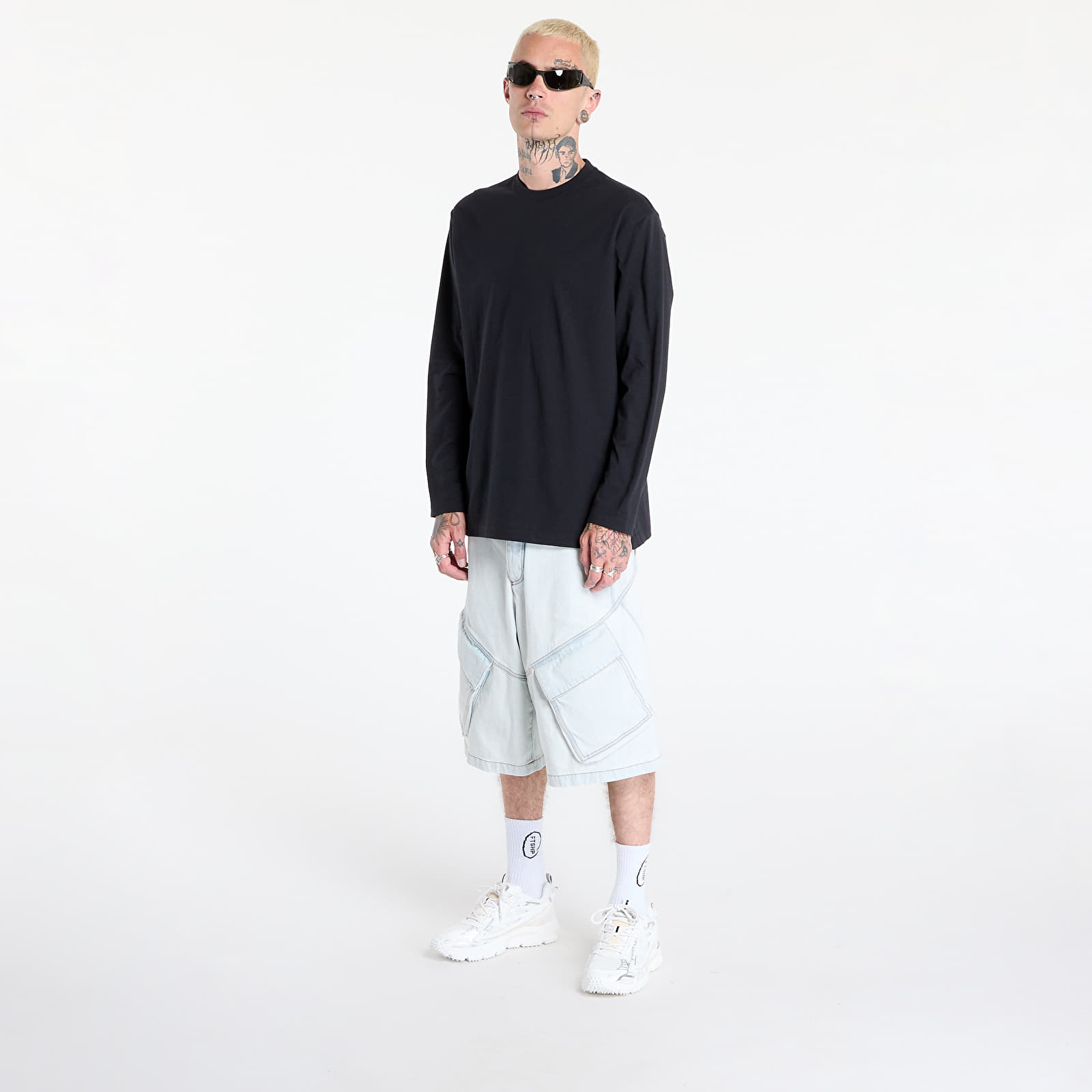 Magliette Y-3 Graphic Long Sleeve Tee UNISEX Black