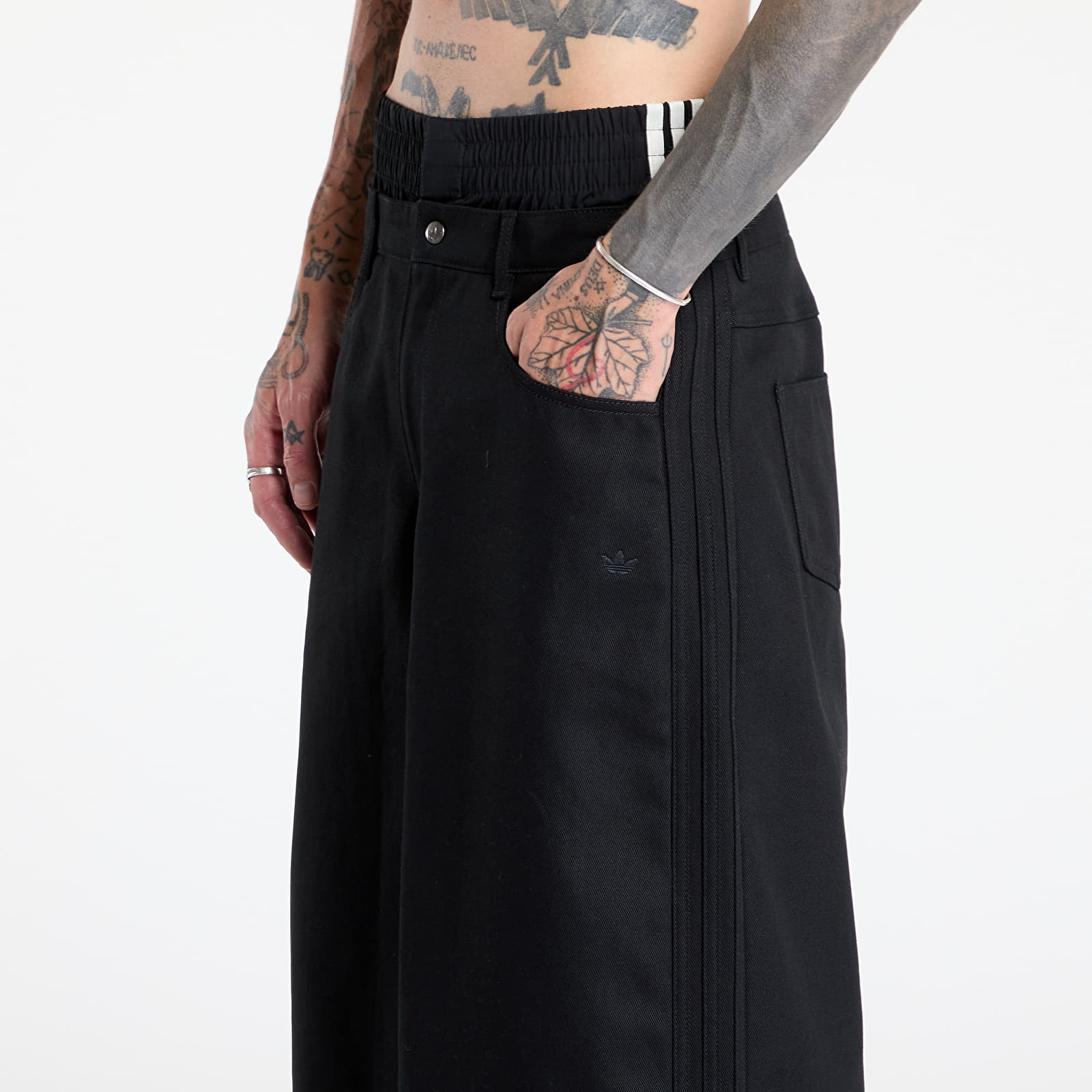 Women's shorts adidas Firebird Utility Jorts Black