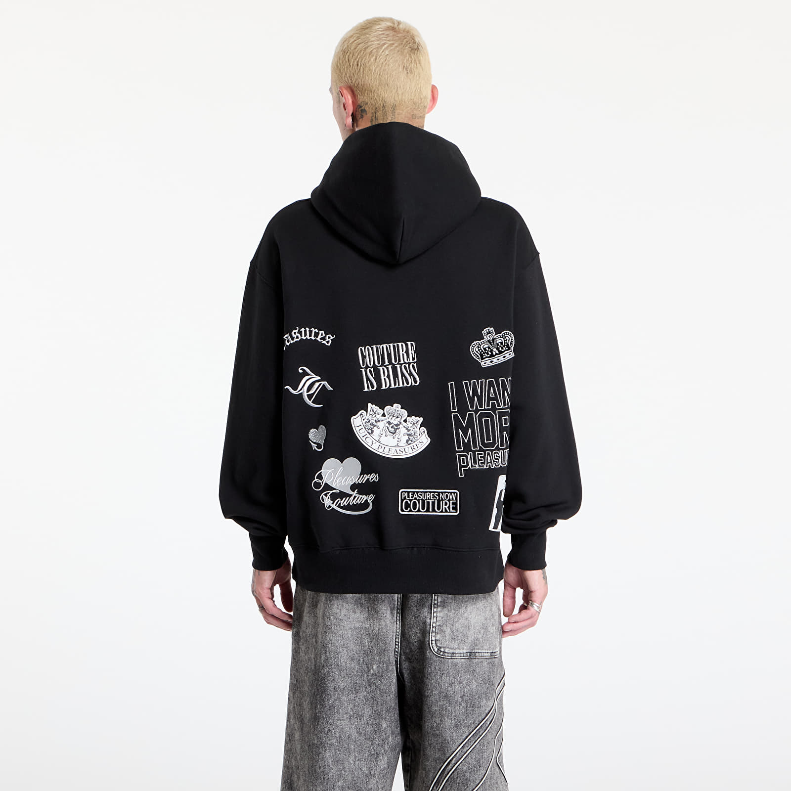 Hoodies and sweatshirts  PLEASURES Bliss Hoodie Black
